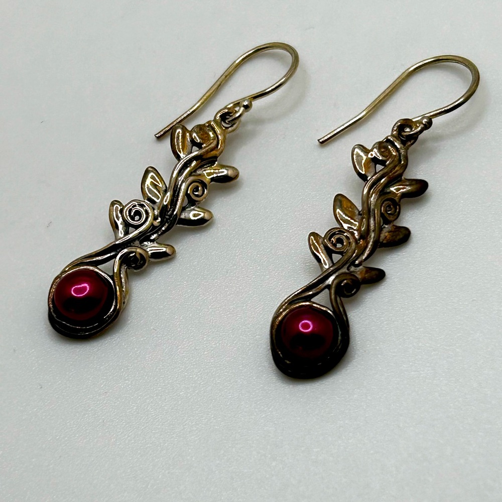 Hagit Gorali earrings, 925 Sterling, made in Israel NWOT